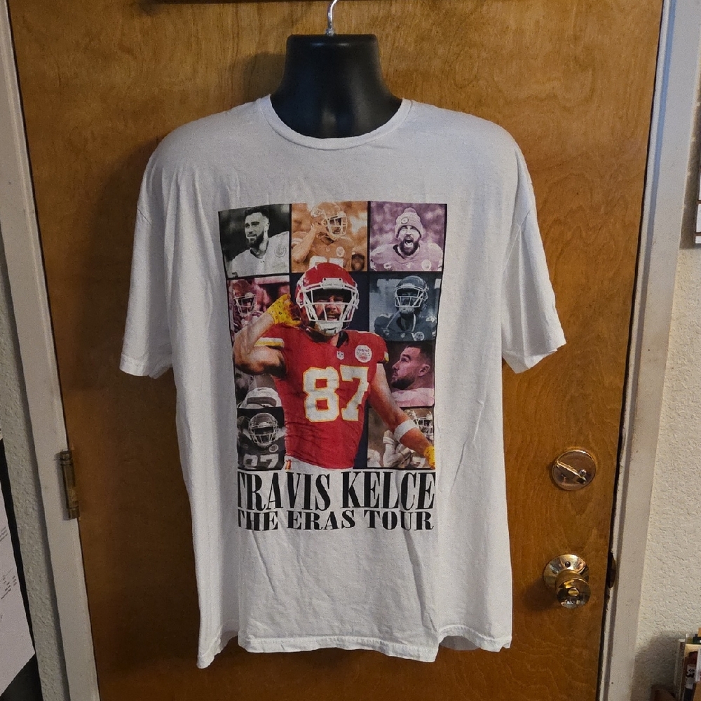 Travis Kelce‎ The Eras Tour Taylor Swift Inspired Unisex T-Shirt 2XL
